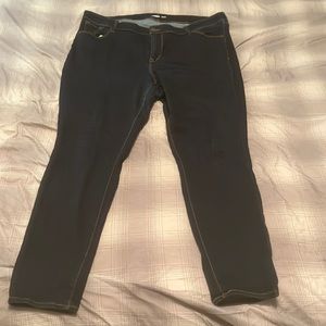 Old navy rockstar super skinny jeans, gently used, plus size 20